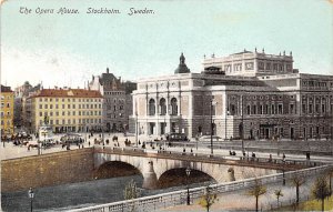 Opera House Stockholm, Sweden 1908 