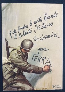 Mint Italy Picture POSTCARD Albanese Fascist Party