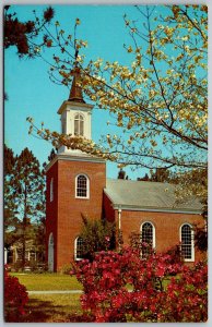 Valdosta Georgia 1971 Postcard Christ Episcopal Church