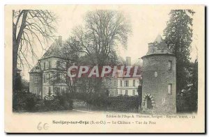 Old Postcard Savigny sur Orge S and O Chateau View Park