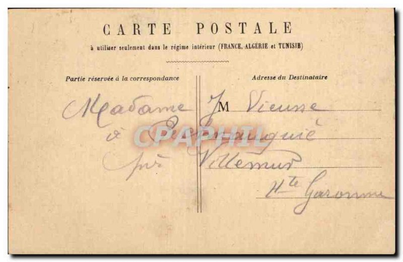 Old Postcard Paris Porte Saint Denis