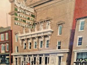 Postcard Hand Tinted View of Orpheum Theatre, Allentown, PA   Y1
