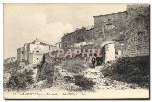 Old Postcard Provence Les Baux The Postern