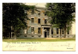 NY -  Geneva. Hobart College, Trinity Hall circa 1905