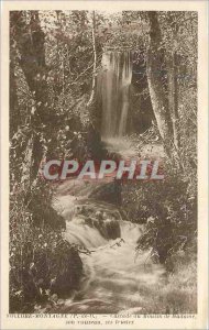 Postcard Old Vollore Montagne (P D) Waterfall of Mrs. Mill Creek's his Trouts