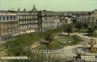 Plaza De Mayo Buenos Aires Argentina Unused 