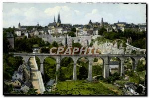 Old Postcard Luxembourg Vue Generale