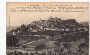 BF16172 vezelay vue generale  france  front/back image