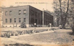 PAULSBORO, NJ New Jersey  SOCONY-VACUUM OIL COMPANY~Main Office c1940's Postcard