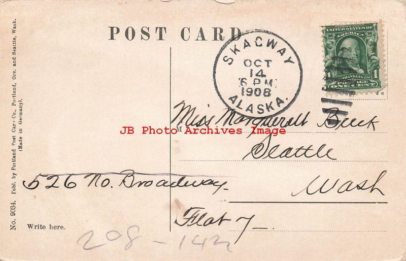 Canada, British Columbia, Atlin District, Pine Creek Below Discowery, 1908 PM