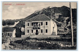 c1910 Grand Hotel Niegoch Montenegro El Feitzinger Unposted Postcard