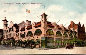 Washington Spokane Davneport's Hotel 1911