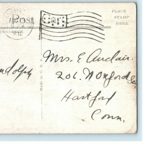1930 Marshall Hotel Lewisburg Tennessee TN Posted Vintage Inn Postcard 