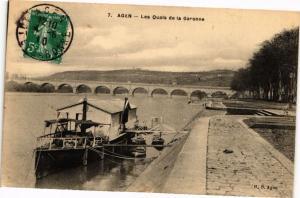 CPA AGEN - Les Quals de la Garonne (251156)