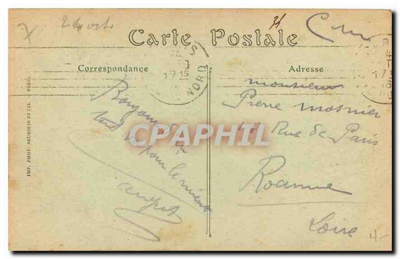 Old Postcard Paris's Gare du Nord