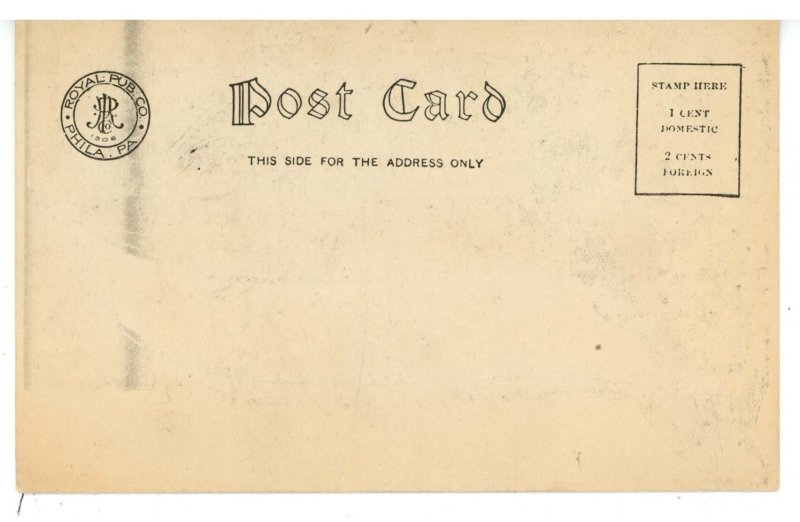 DE - Wilmington. Large Letter Greeting ca 1903