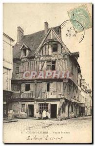 Old Postcard Nogent le Roi Old House