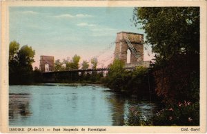 CPA Issoire Pont Suspendu de Parentignat FRANCE (1289054)