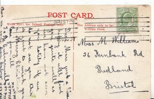Genealogy Postcard - Williams - 26 Fernbank Rd, Redland - Bristol - Ref 4045A