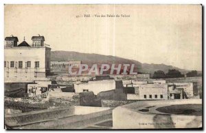 Old Postcard Fez Morocco Sultan Palace View