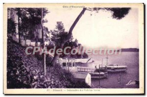 Old Postcard Dinard Debarcadere Stars Of Green