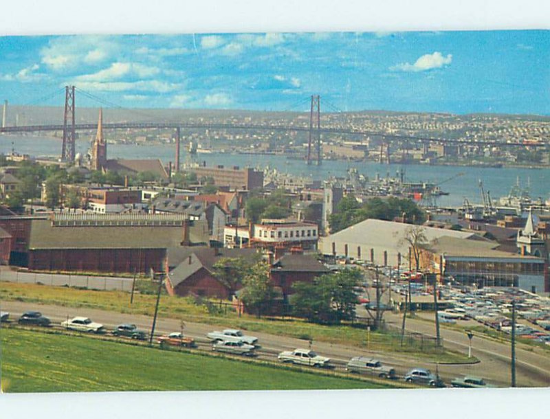 Pre-1980 PANORAMIC VIEW Halifax Nova Scotia NS AF0353