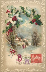 Holidays & celebrations seasonal greetings New Year winter mother child berry