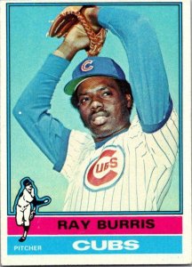 1976 Topps Baseball Card Ray Burris Chicago Cubs sk13367