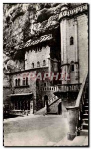 Old Postcard Rocamadour Le Parvis