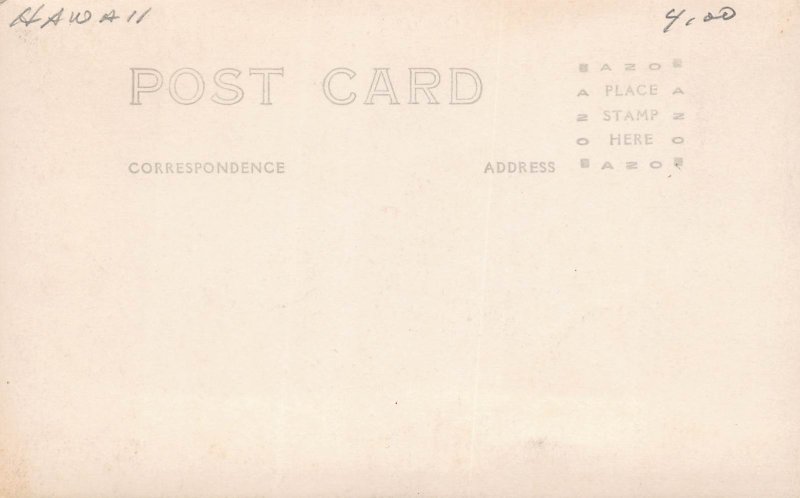 J75/ Hawaii RPPC Postcard c1940s Kilauea Volcano Eruption Little Beggar 370