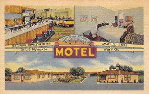 Skyline Motel Coffee Shop - Amarillo, Texas TX  