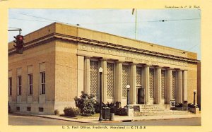 U. S. Post Office Frederick, Maryland MD s 