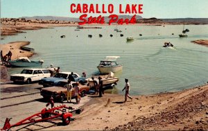 New Mexico Truth Or Consequences Caballo Lake State Park Boat Ramp