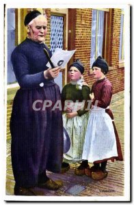 Nederland - Holland - Netherlands - Folklore - Children - Kind - meid - Old P...