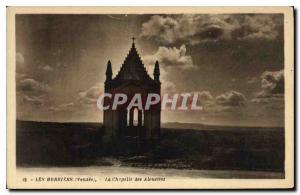 Postcard The Old Chapel Berbiers Vendee Alouettes