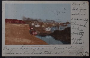 Evansville, IN - Ohio River Steamboat Landing - Early 1900s to Italy