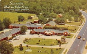 Summerton South Carolina Motel & Coffee Shoppe~50s Cars & Truck~Pool in Yard