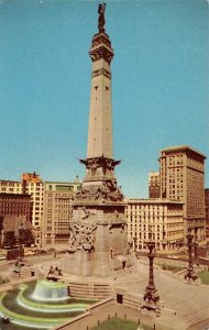 Soldiers and Sailors Monument Located in Monument Circle - Indianapolis, Indi...