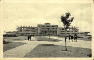 Dublin Ireland Collinstown Airport Vintage Postcard