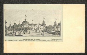 SOUTH CAROLINA & WEST INDIAN EXPOSITION ADMINISTRATION BUILDING POSTCARD (1902)