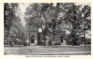 Maxton North Carolina Presbyterian Church Vintage Postcard AA21042