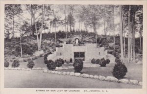 New York St Josephs Shrine Of Our Lady Of Lourdes