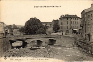 CPA Issoire La Couze et le Vieux Pont FRANCE (1285637)