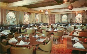 Postcard 1950s Arizona Phoenix Mexican Restaurant occupation interior 23-11743