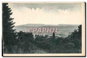 Old Postcard Aix en Provence Panorama North East