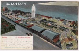 White City by Night, Chicago Ill