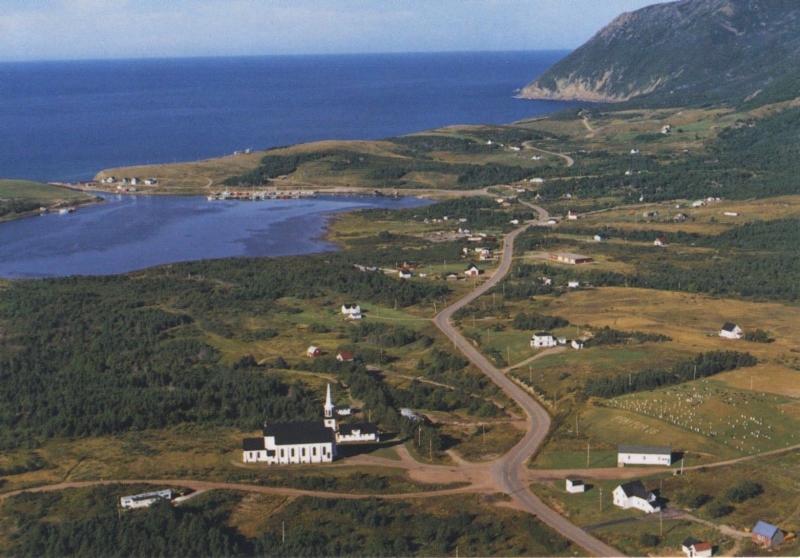 St. Margaret's Village Cape Breton Island NS Nova Scotia Vintage Postcard D22