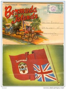 Folder Postcard , BERMUDA , PU-1951