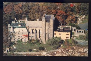 Gloucester, Massachusetts/MA Postcard, Aerial View Of Hammond Castle Museum