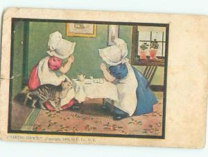 Divided-Back CHILDREN SCENE Great Postcard AA5677
